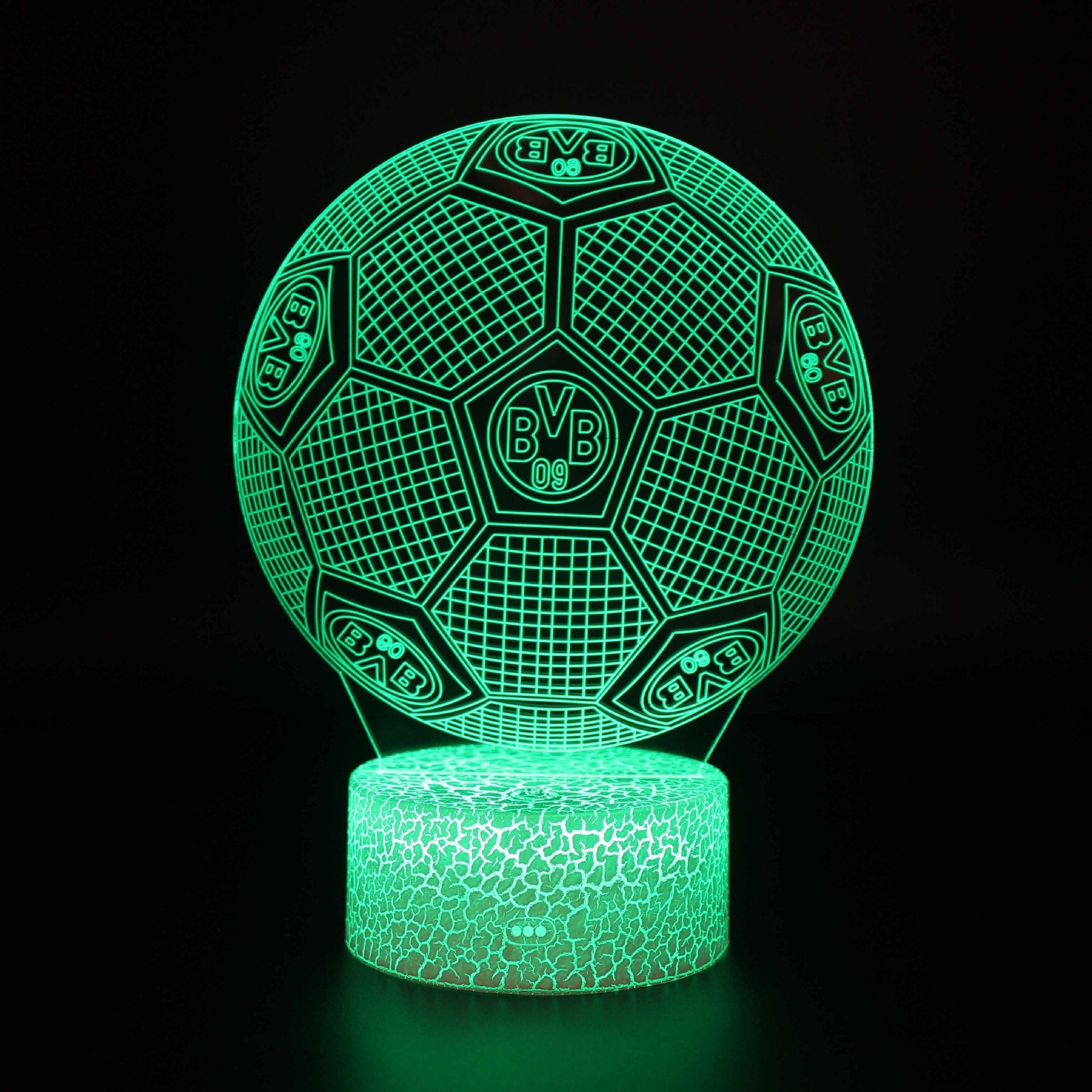 Voetbal 3D Illusie LED-Lamp - Nachtlampje - voor de Kamer
