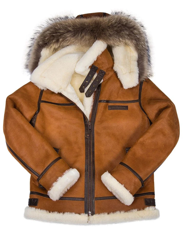Explore™ Leren winterjas