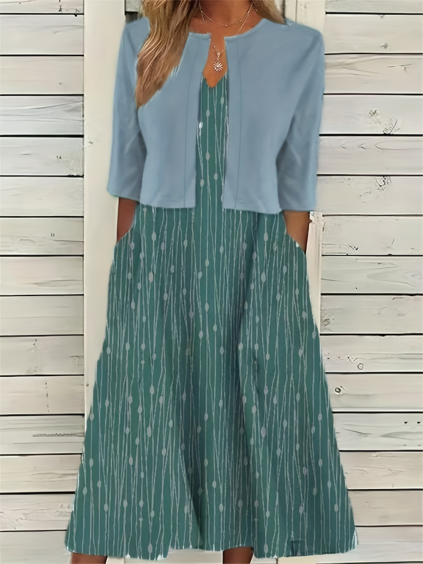 Top & geblümtes Kleedset