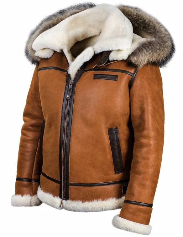 Explore™ Leren winterjas