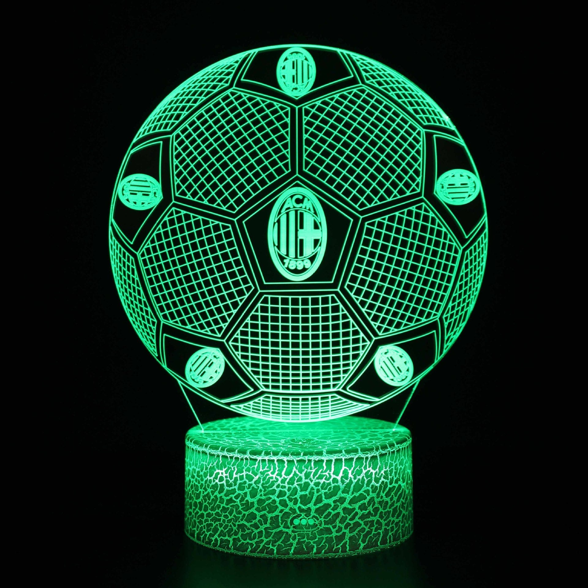 Voetbal 3D Illusie LED-Lamp - Nachtlampje - voor de Kamer