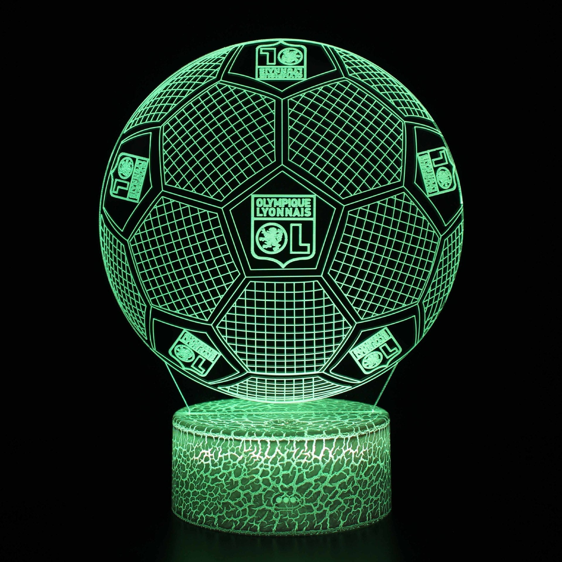 Voetbal 3D Illusie LED-Lamp - Nachtlampje - voor de Kamer