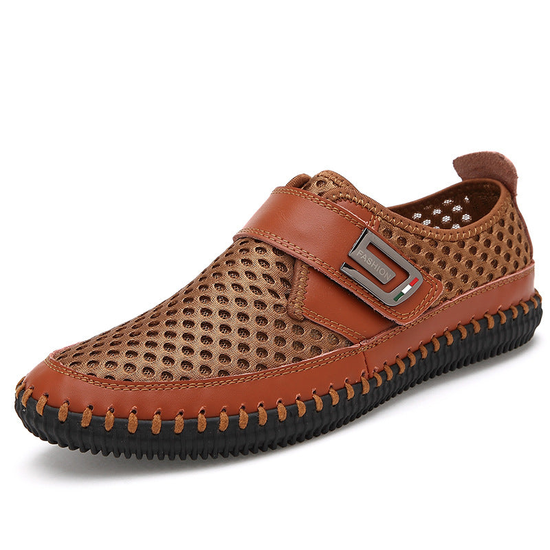 Modieuze flats loafers en ademend