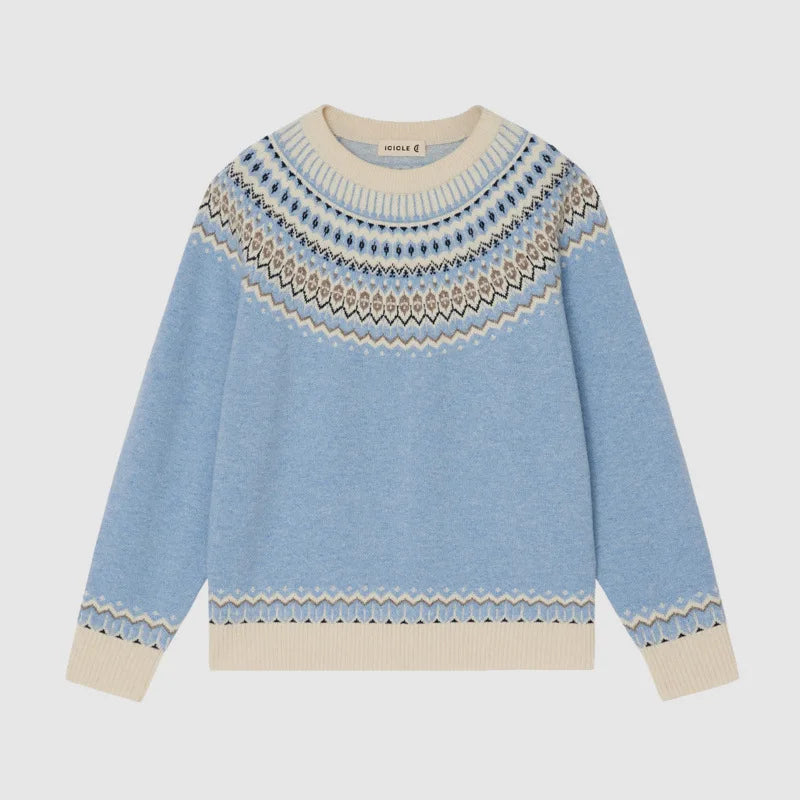 Vintage Inspo Noorse Trui