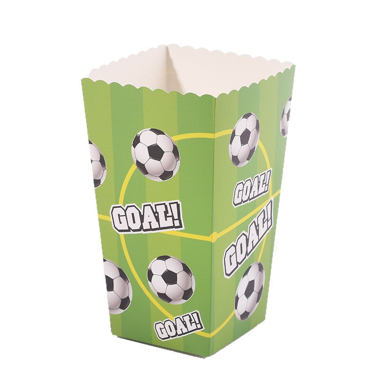 Voetbal Popcornbak