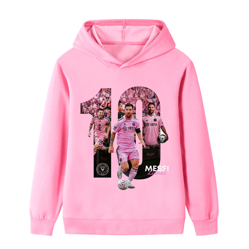 Lionel Messi Voetbal Hoodie Kinderen - Miami