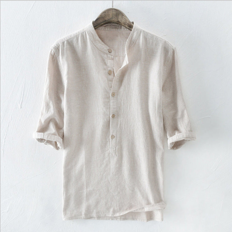 Heren-Trui met krijtstrepen