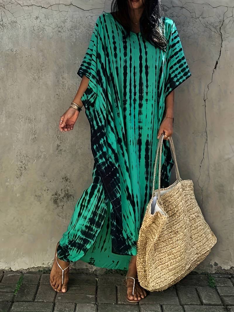 Oversized kaftan jurk