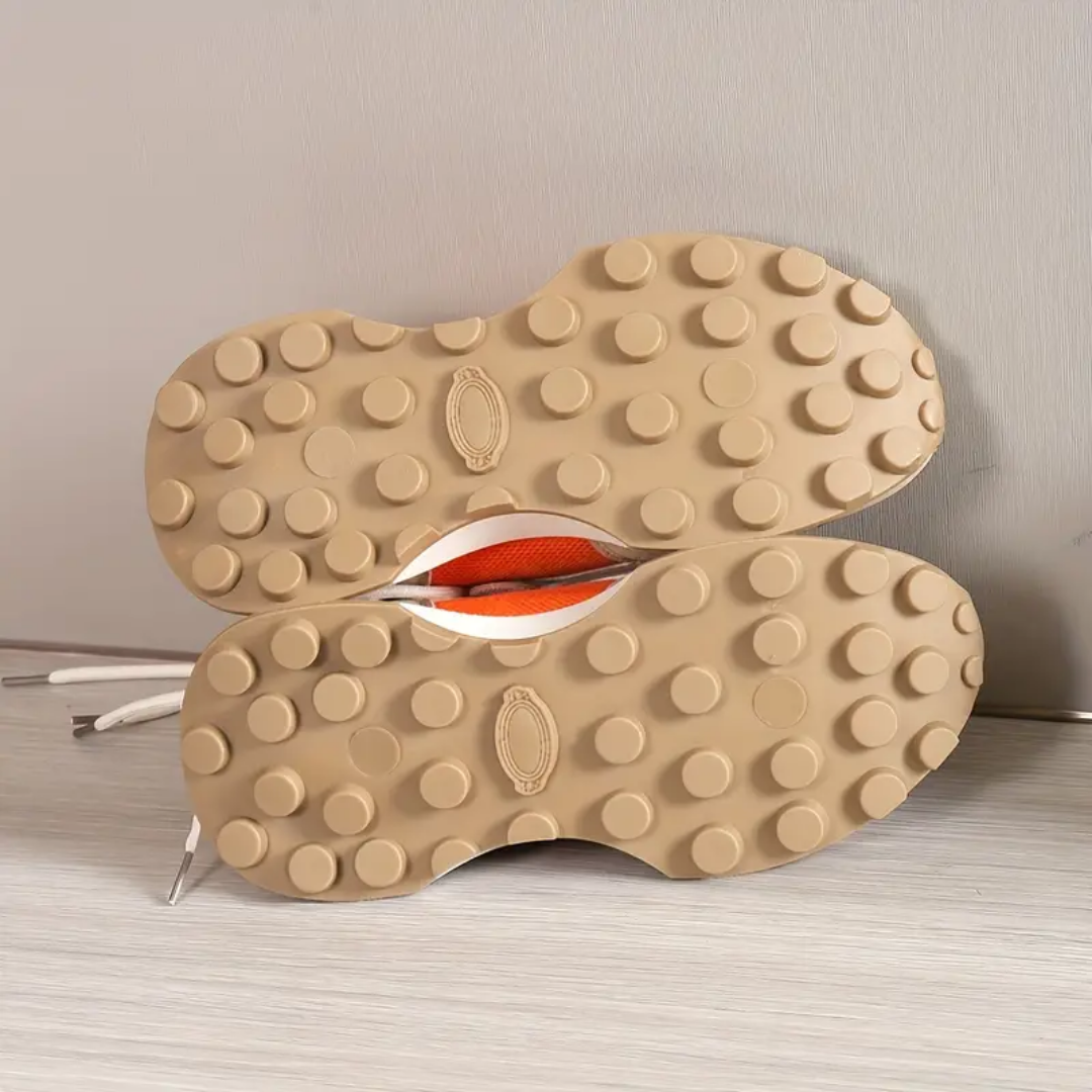 Oranje gekleurde schoenen