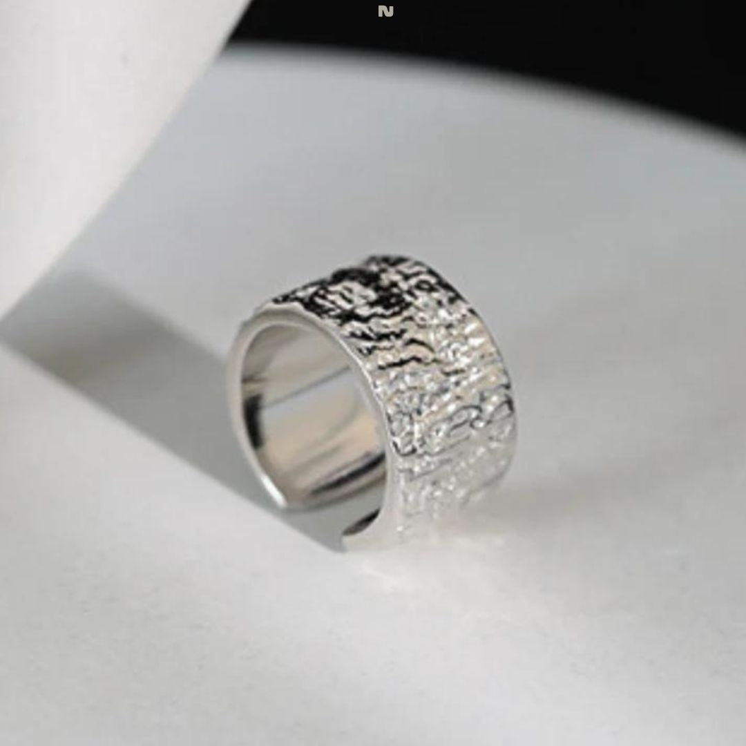 Oorbellen met structuur