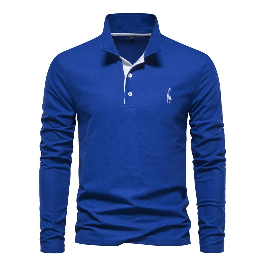 Poloshirts met lange mouwen voor mannen