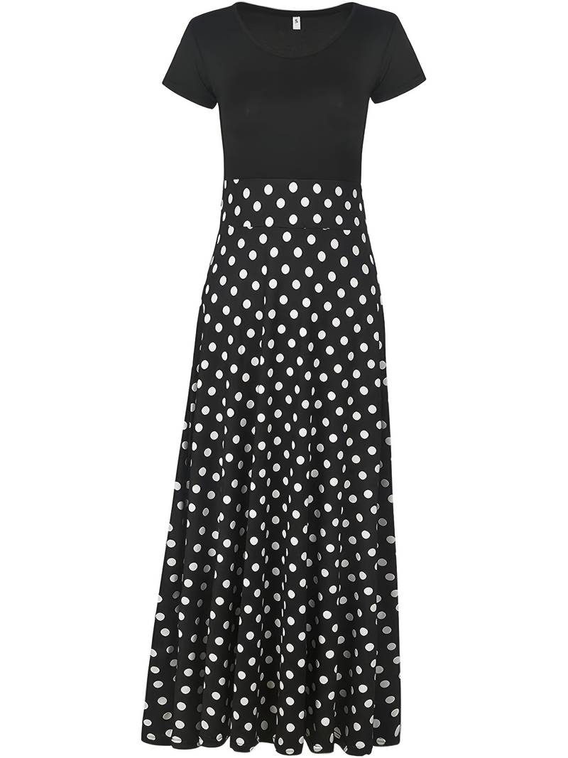 Maxi-jurk met bloemenprint