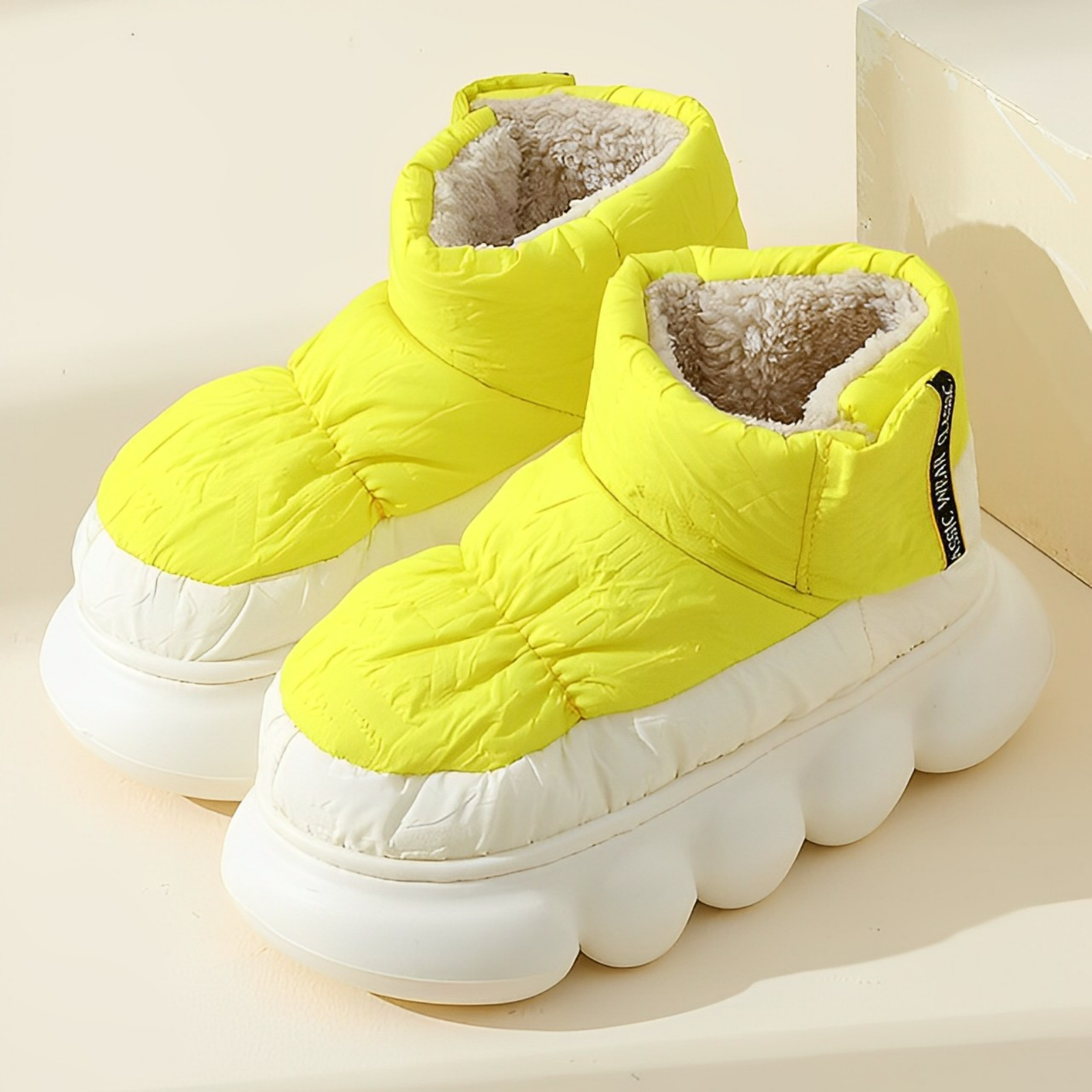 Gewatteerde comfort laarzen