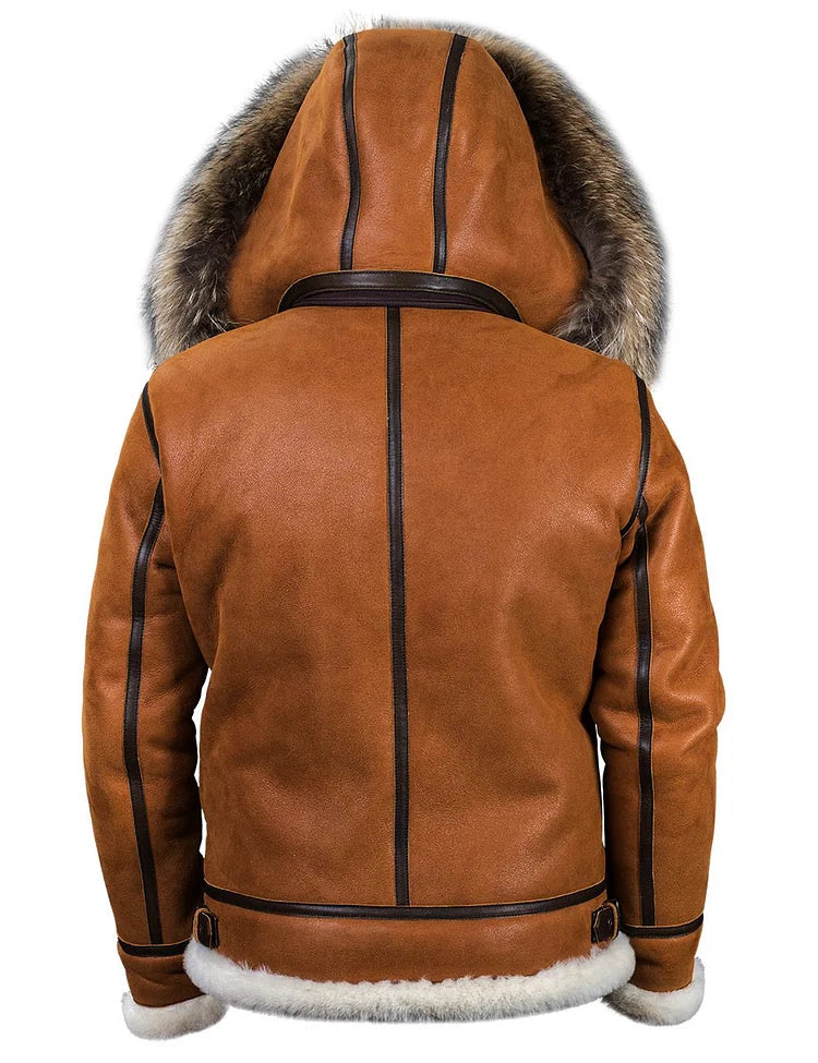 Explore™ Leren winterjas