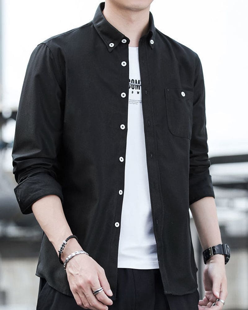 Overhemd met lange armen