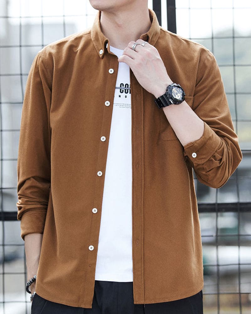 Overhemd met lange armen