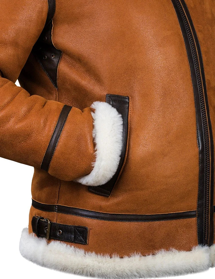 Explore™ Leren winterjas