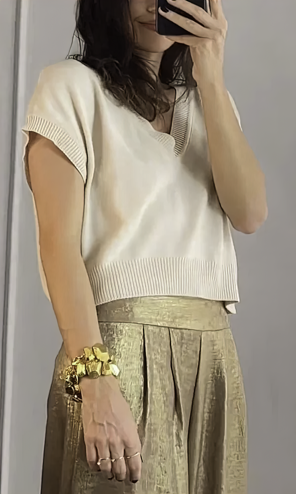 Maelynn | Elegante top en broeken set (Nieuwste collectie)