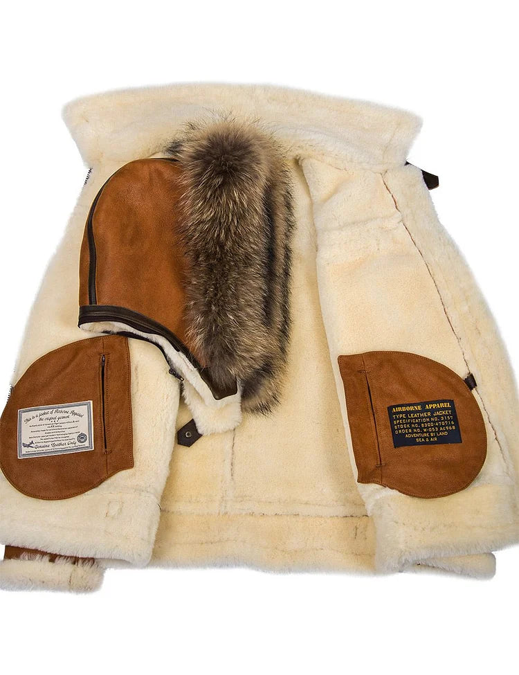 Explore™ Leren winterjas