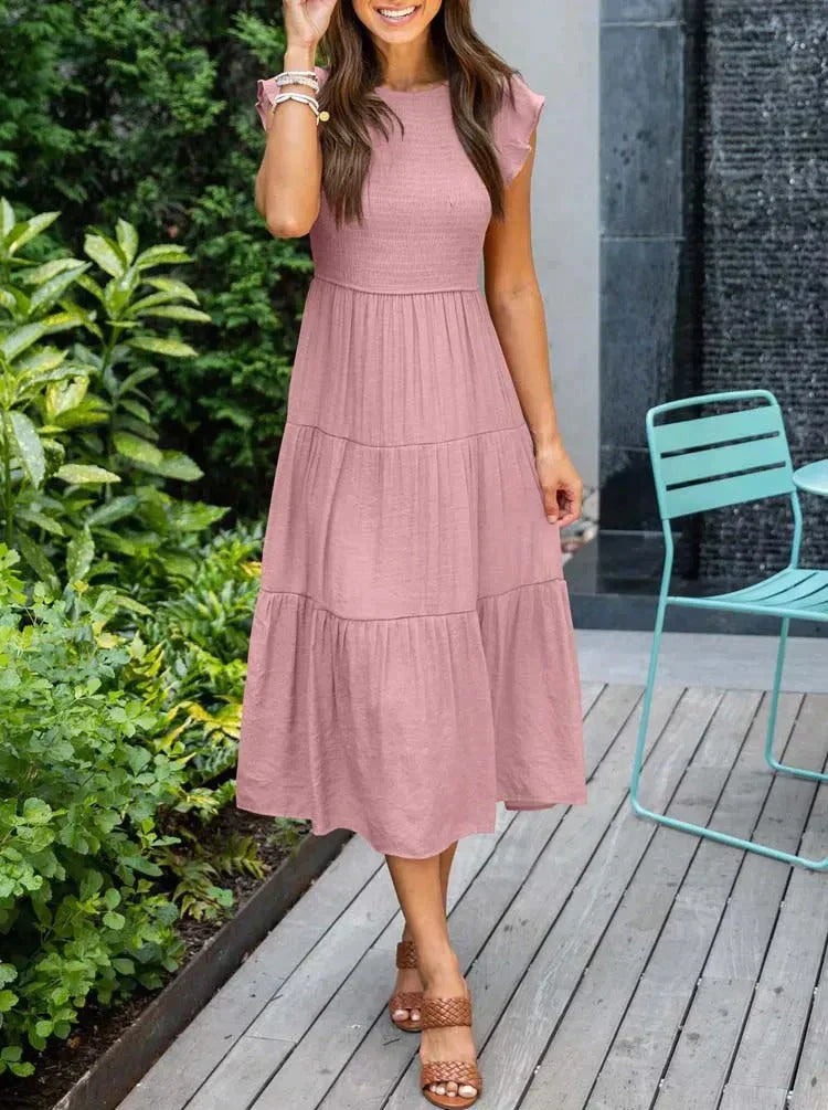 Jayne | Comfortabele maxi jurk