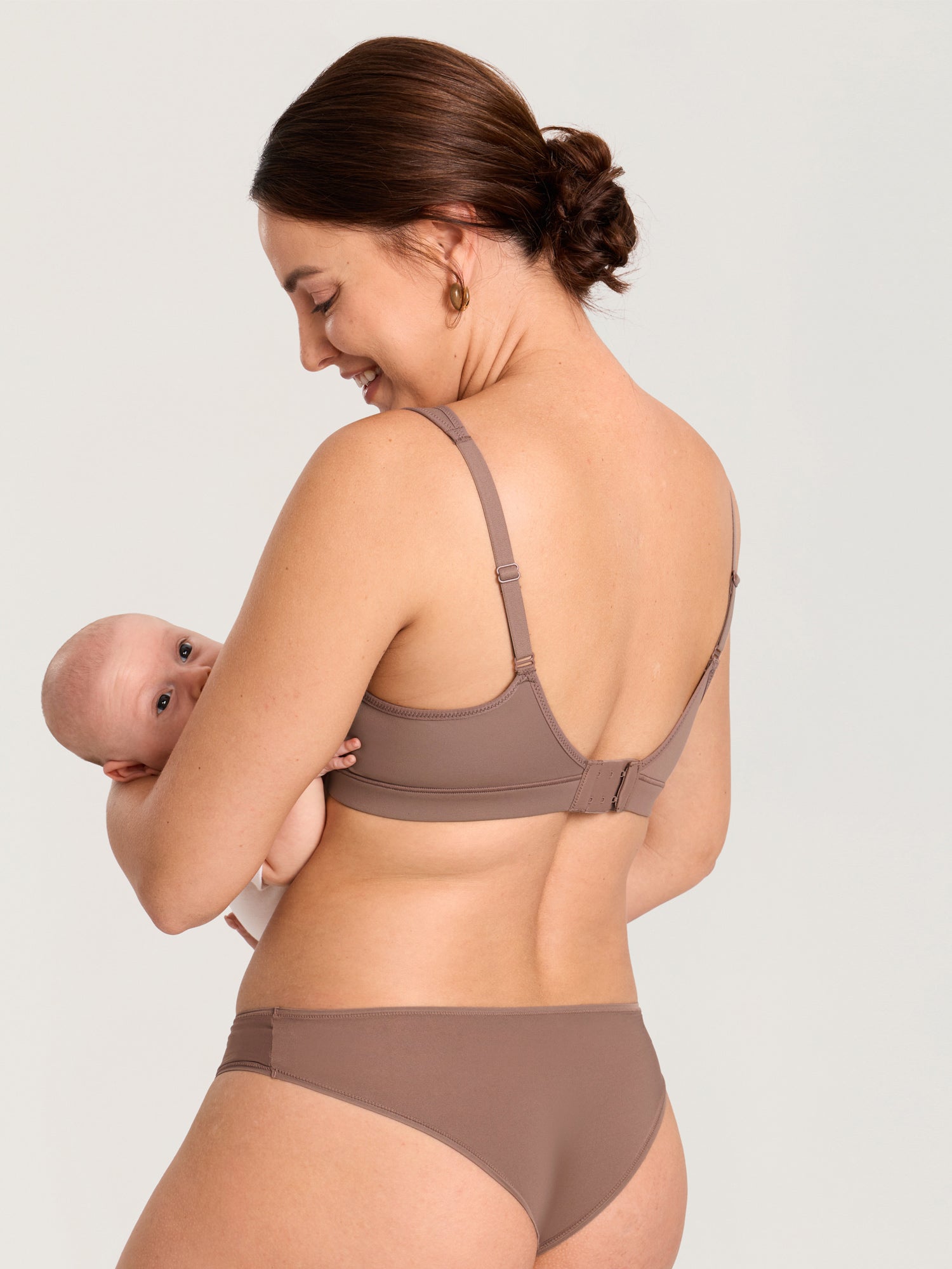 Handsfree kolfbeha en voedingsbeha in één met klittenband – Natrelax®