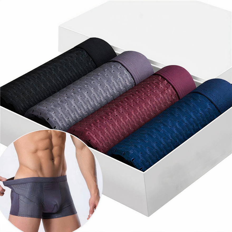 Bamboe boxershorts ( 5 + 5 GRATIS )