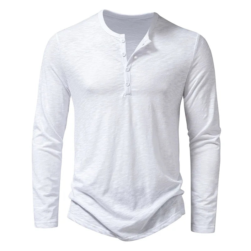 Henley shirt voor mannen