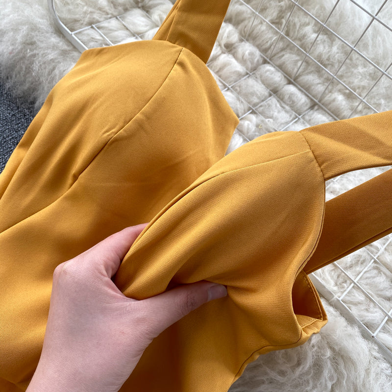 Mouwloze A-lijn avondjurk met sweetheart halslijn