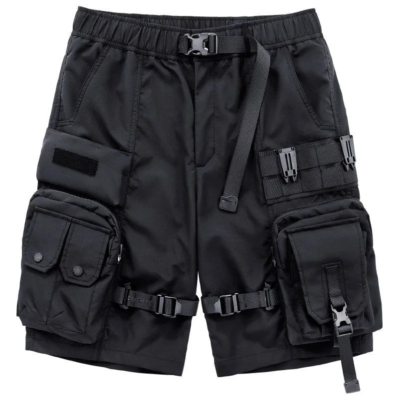 Tactische cargo shorts met verstelbare riemen