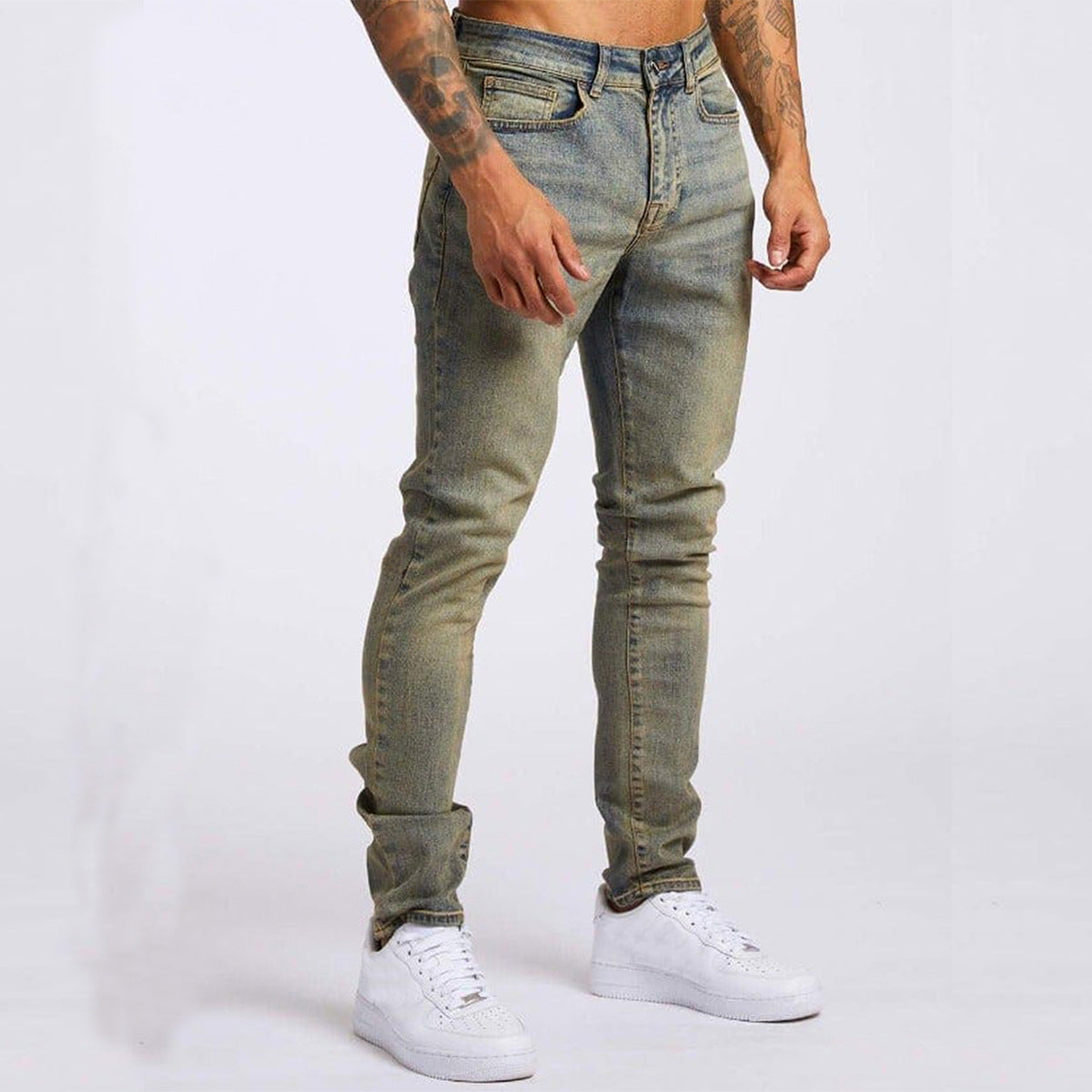 Jeans in straatstijl
