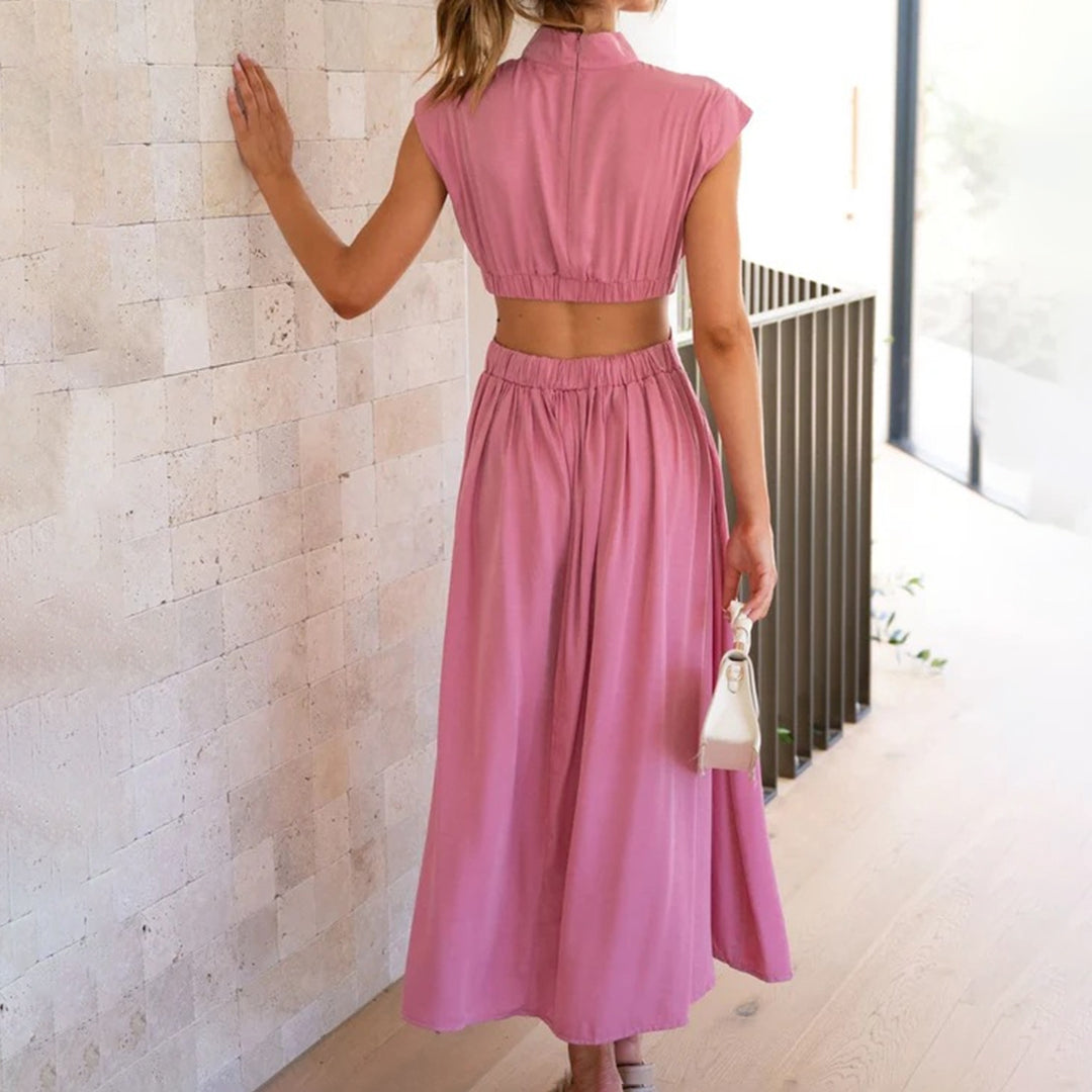 Elegante mouwloze jurk