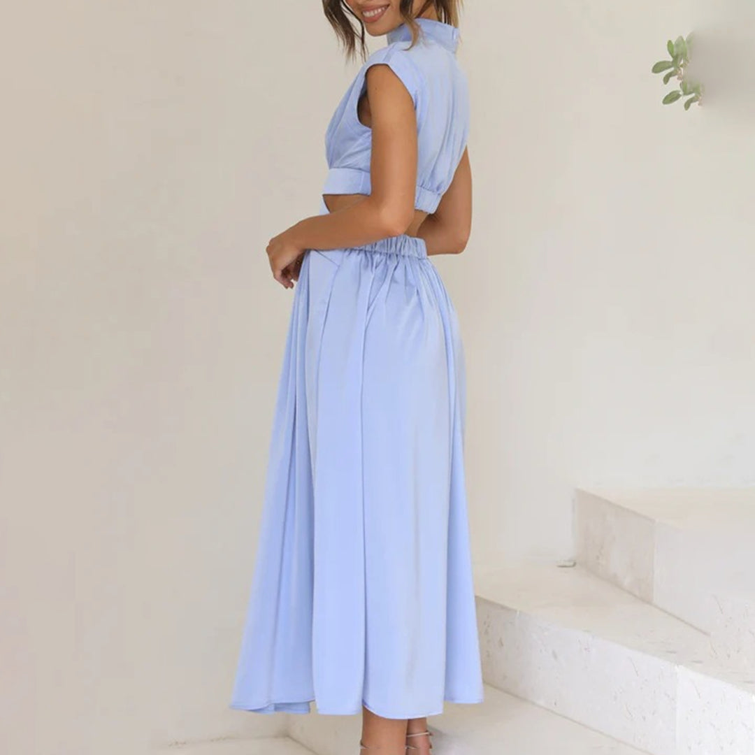 Elegante mouwloze jurk