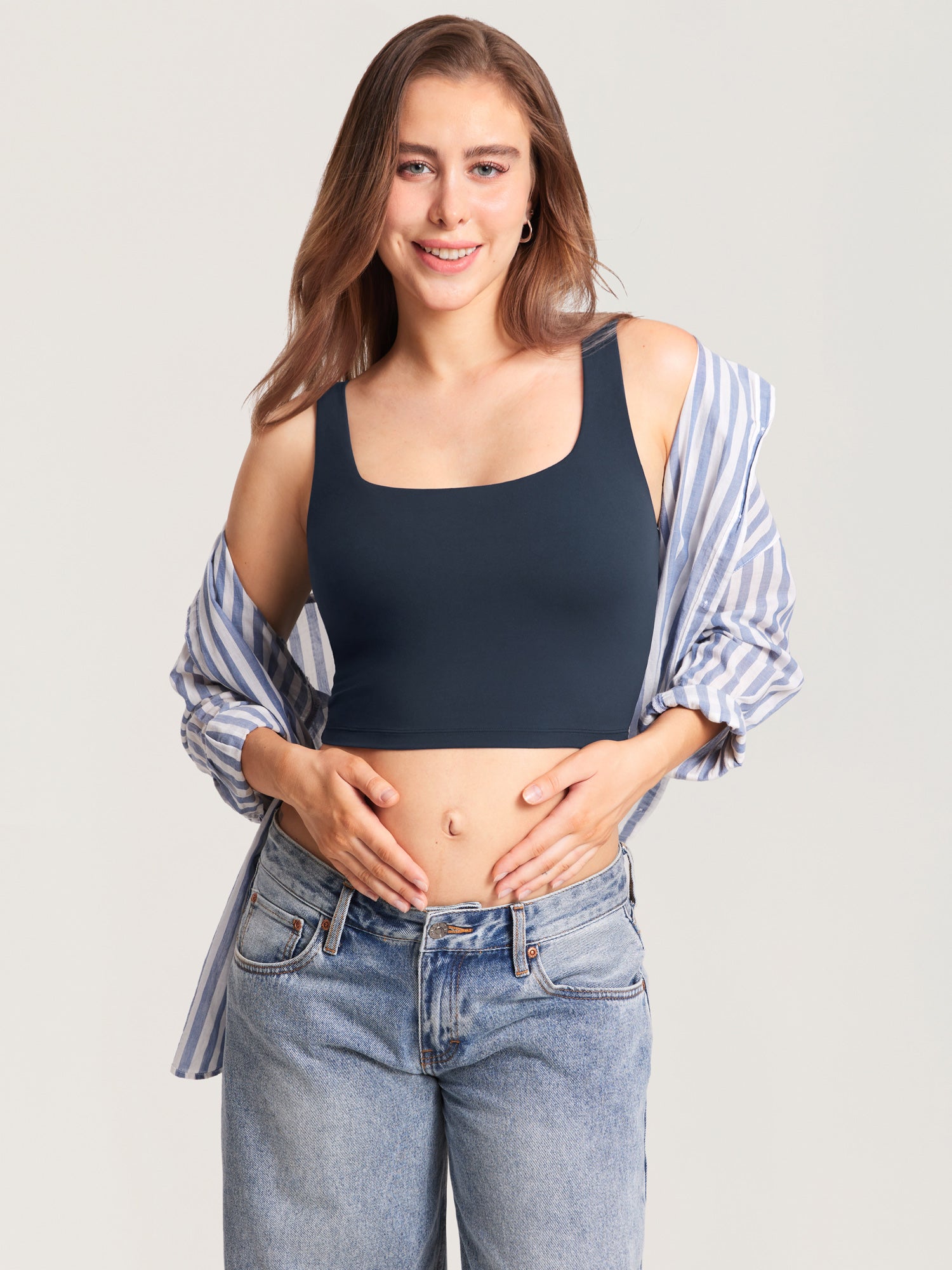 Kolfbeha als croptop – Natrelax® handsfree kolftop