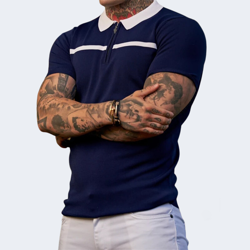 Modern poloshirt