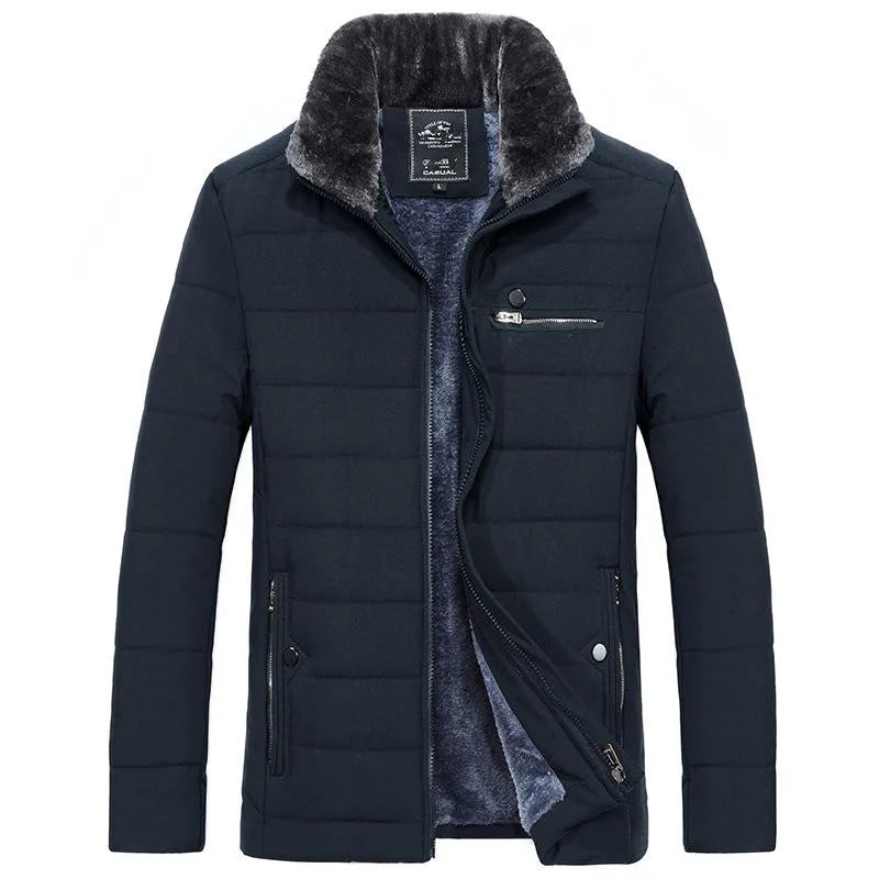 Fleece winterjas