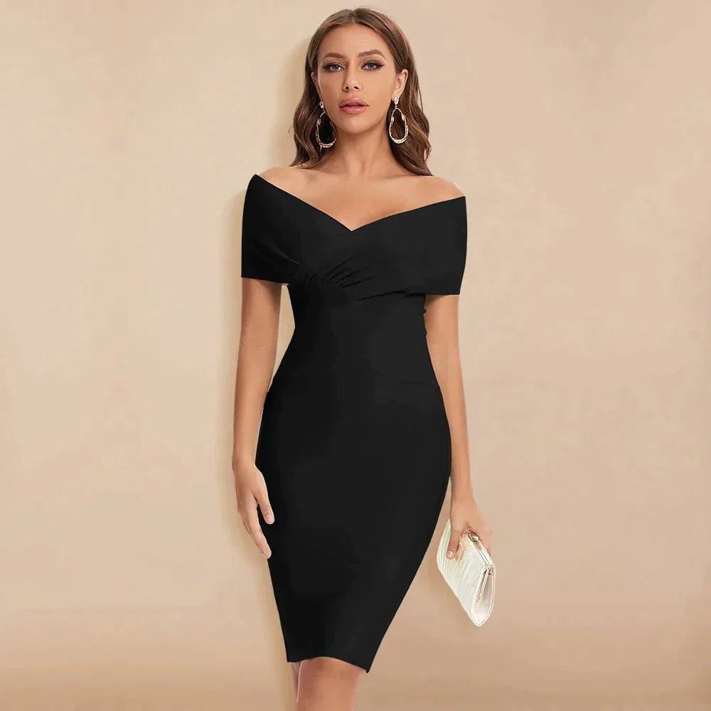 Elegante eigentijdse jurk