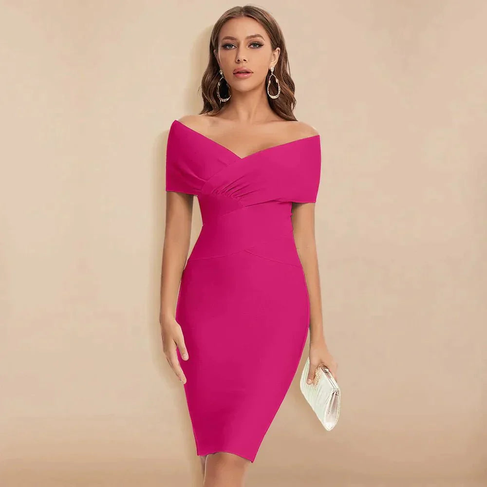 Elegante eigentijdse jurk