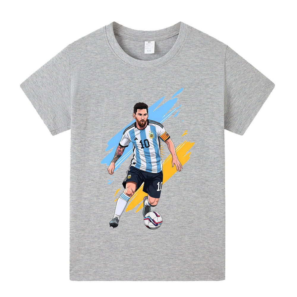 Lionel Messi Voetbal T-shirt Kinderen - Sportief