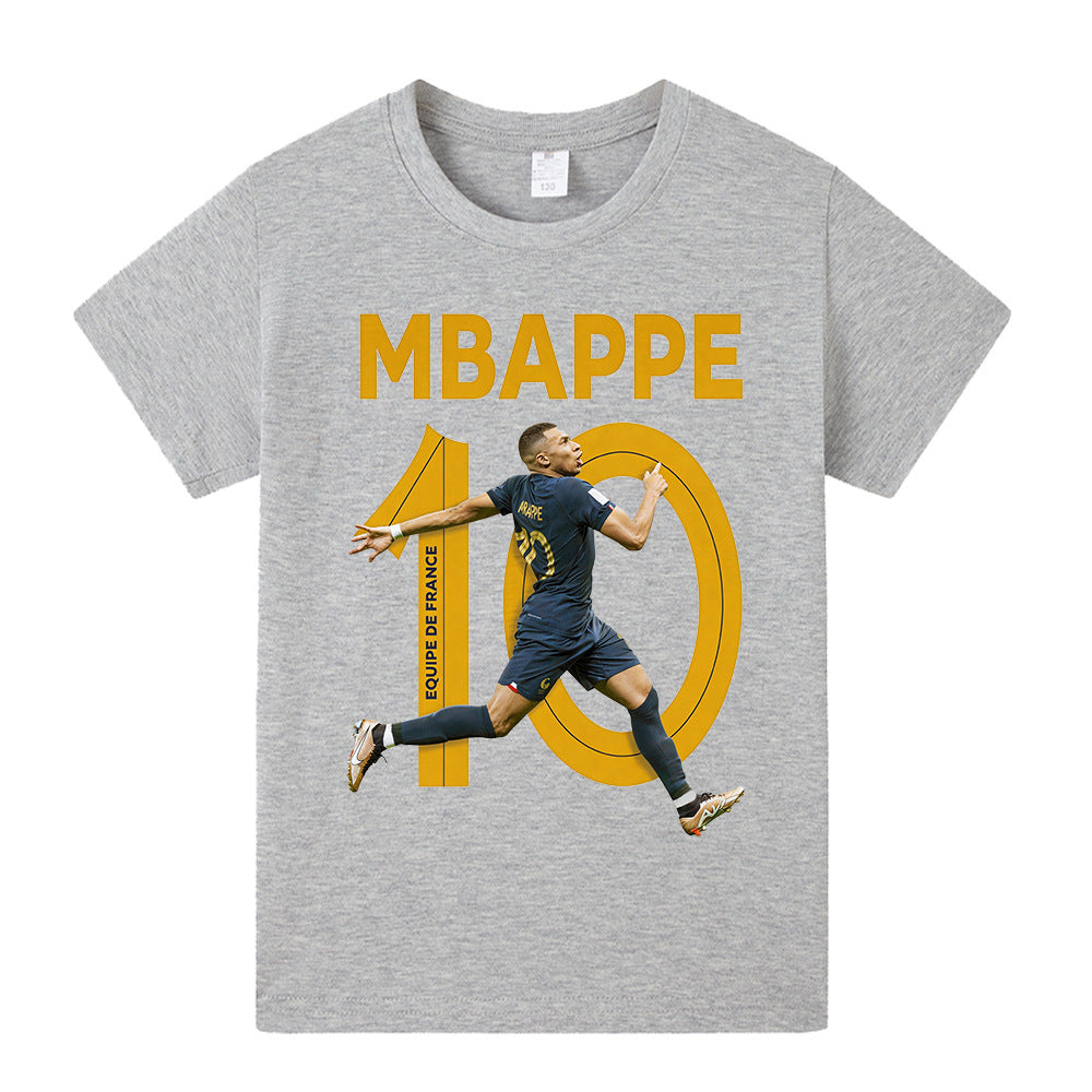 MbappƩ Voetbal T-shirt Kinderen - Comfortabel