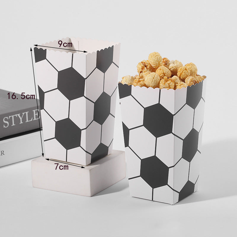 Voetbal Popcornbak