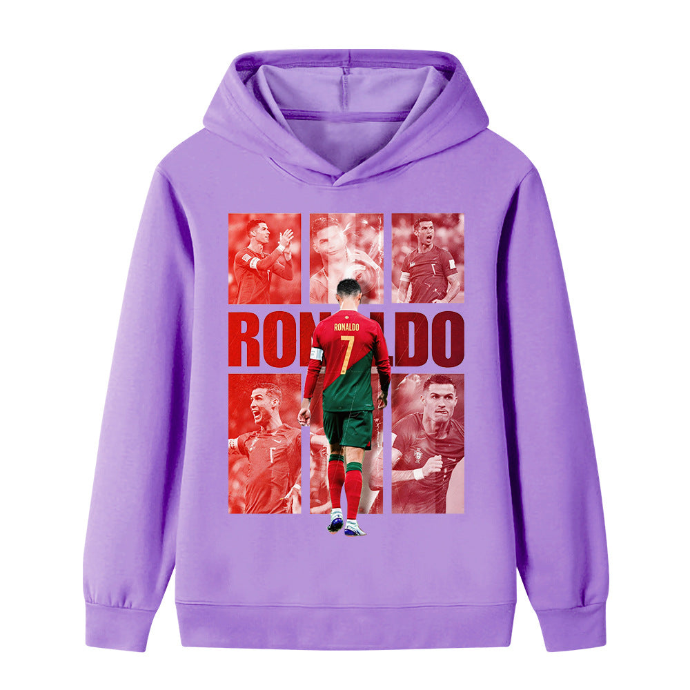 Ronaldo Voetbal Hoodie Kinderen - Portugal - Sportief