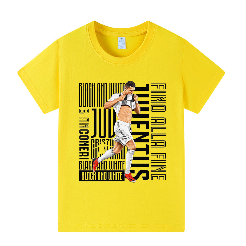 Ronaldo Voetbal T-shirt Kinderen - Juventus