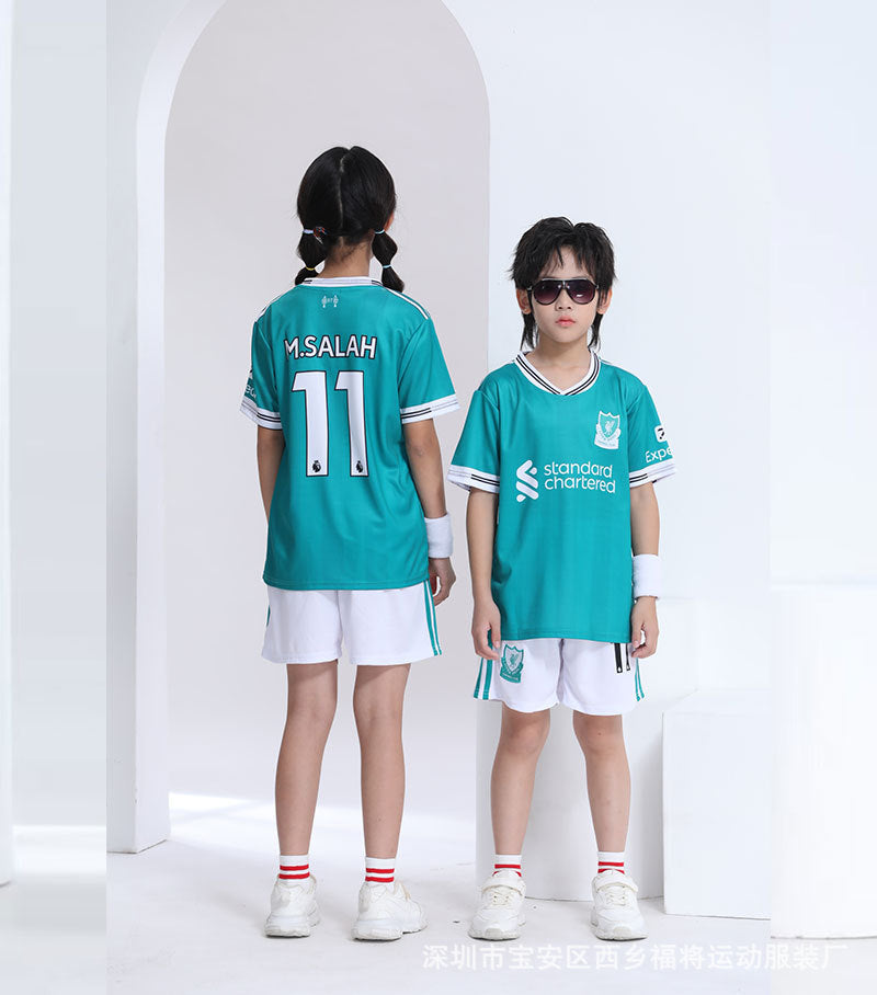Salah Voetbaltenue Kinderen - Liverpool