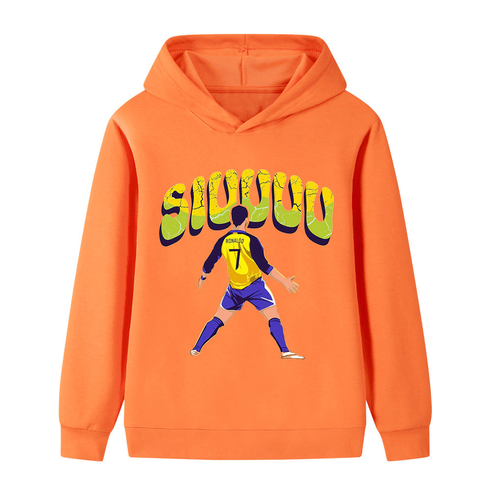 Cristiano Ronaldo Voetbal Hoodie Kinderen - Cool Design