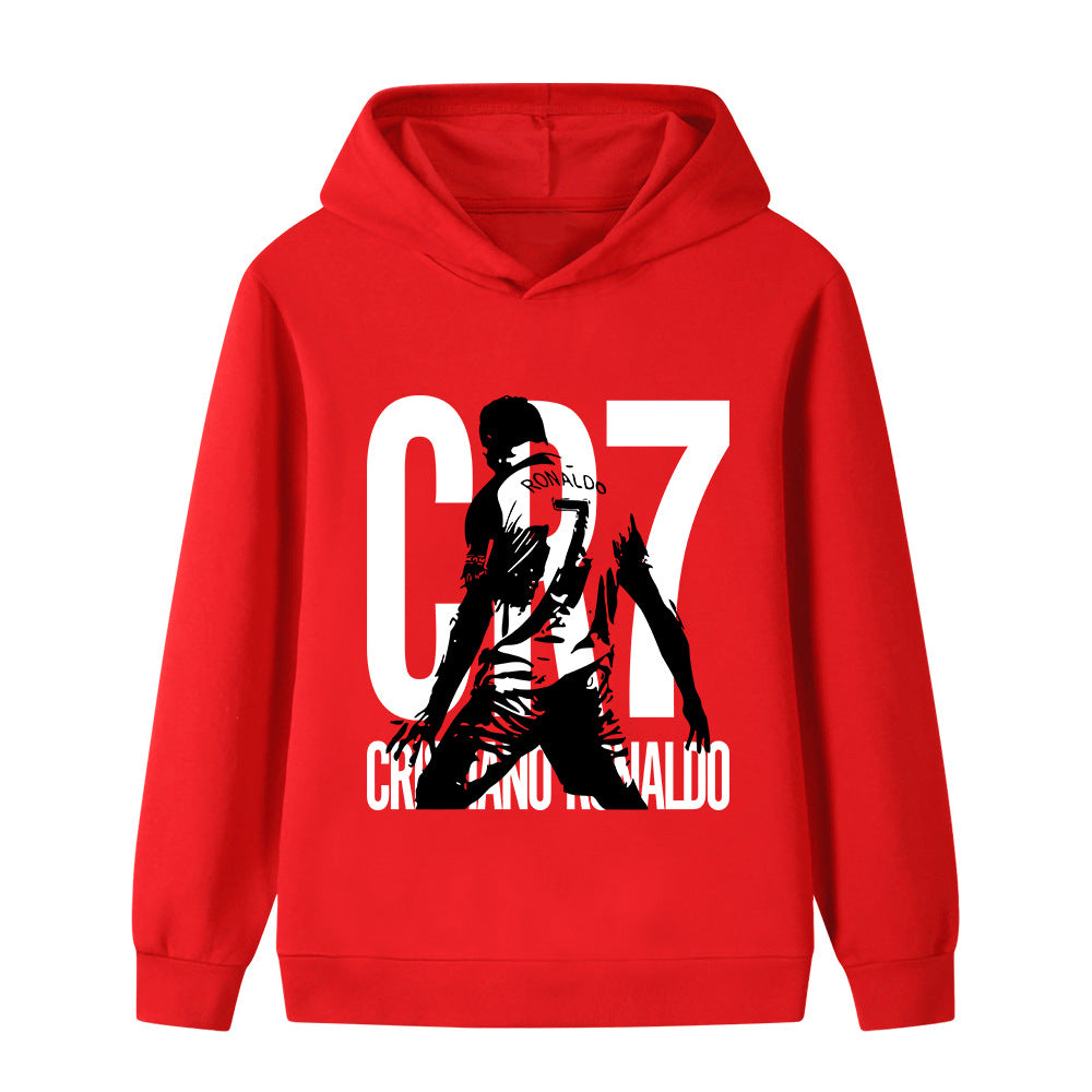 Cristiano Ronaldo Voetbal Hoodie Kinderen - Sportief
