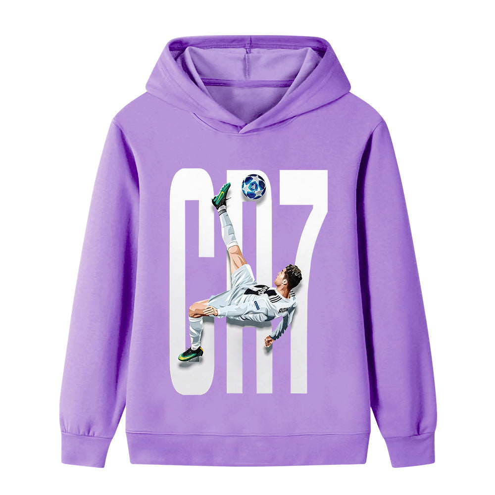 Ronaldo Voetbal Hoodie Kinderen - Trendy