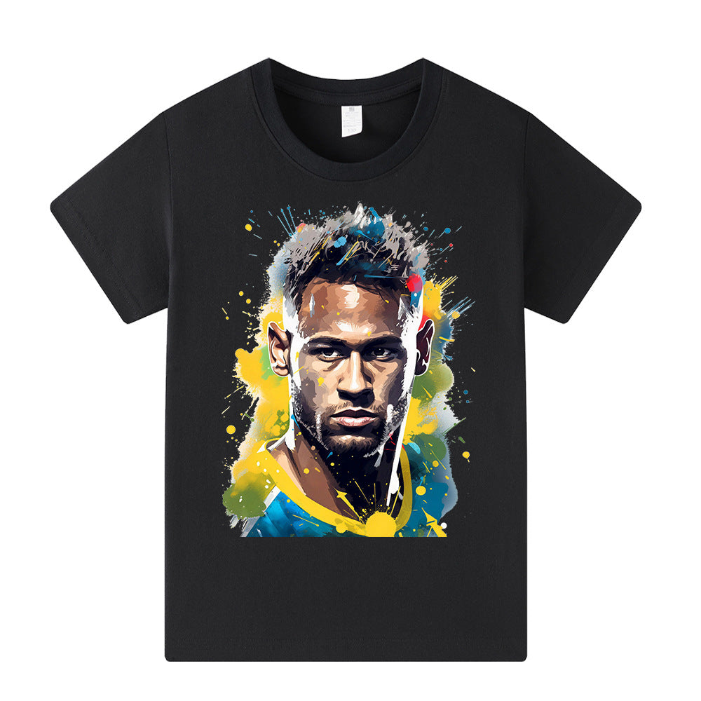 Neymar Voetbal T-shirt Kinderen