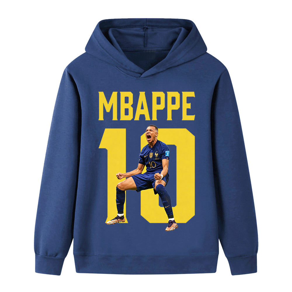 MbappƩ Voetbal Hoodie Kinderen - Zacht