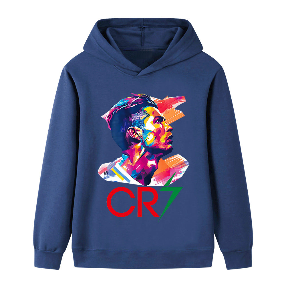 Cristiano Ronaldo Voetbal Hoodie Kinderen - Zacht