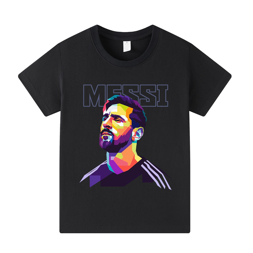 Messi Voetbal T-shirt Kinderen - Cool Design